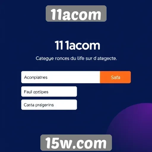 Como se inscrever e criar uma conta no 11acom