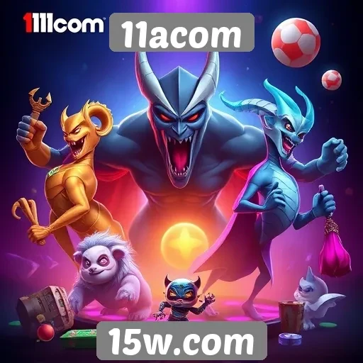 Análise da variedade de jogos disponíveis no 11acom