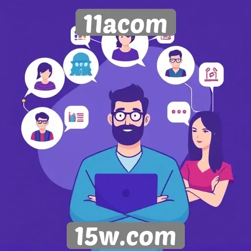 Perfil dos usuários da plataforma 11acom